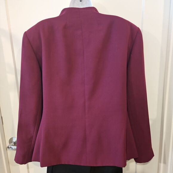 Jessica London Cranberry Jacket sz 26W - Picture 5 of 6